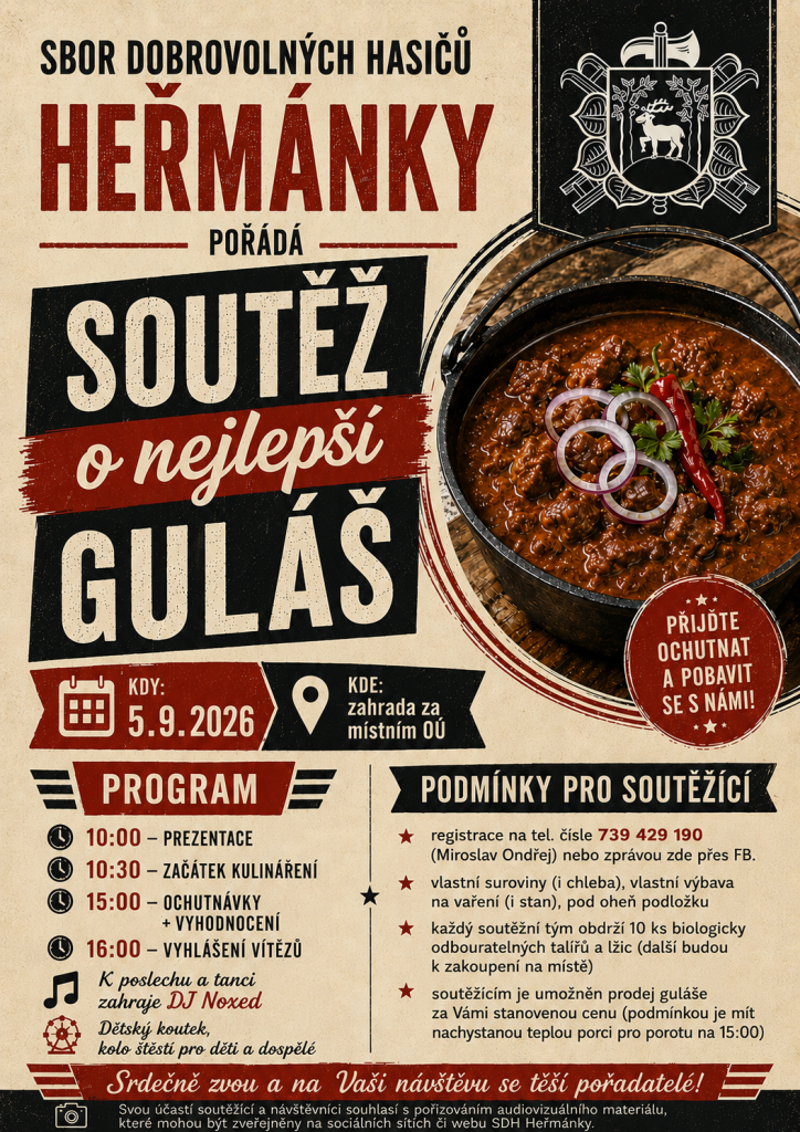 Soutěž o&nbsp;nejlepší guláš 2026