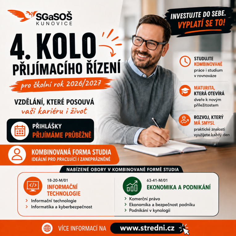 Informace o&nbsp;možnosti studia